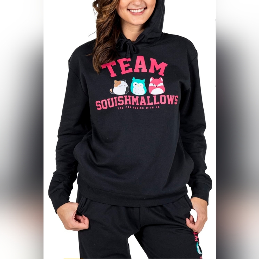 NWT Squishmallows Jogger & Hoodie Set Juniors XXL